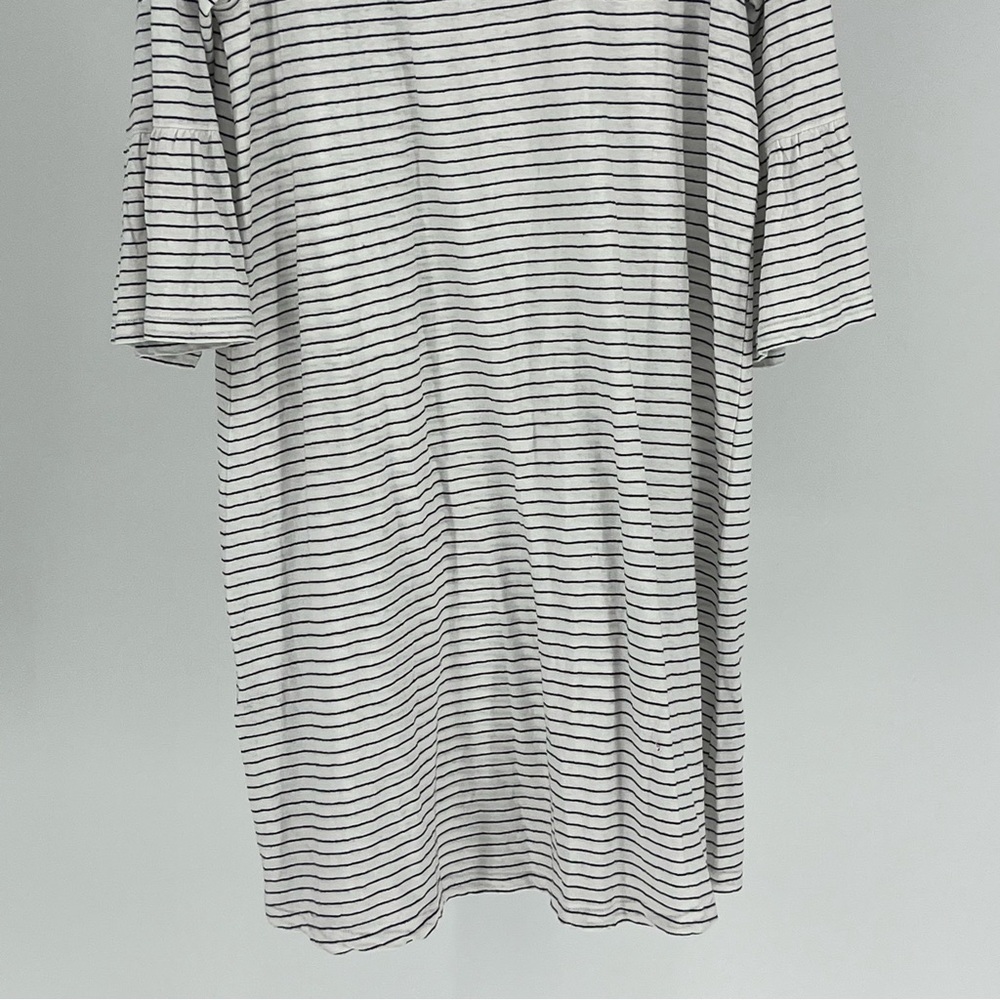 SOFT SURROUNDINGS NWT LOLANA DRESS BLACK WHITE PETITE MEDIUM - Picture 9 of 11